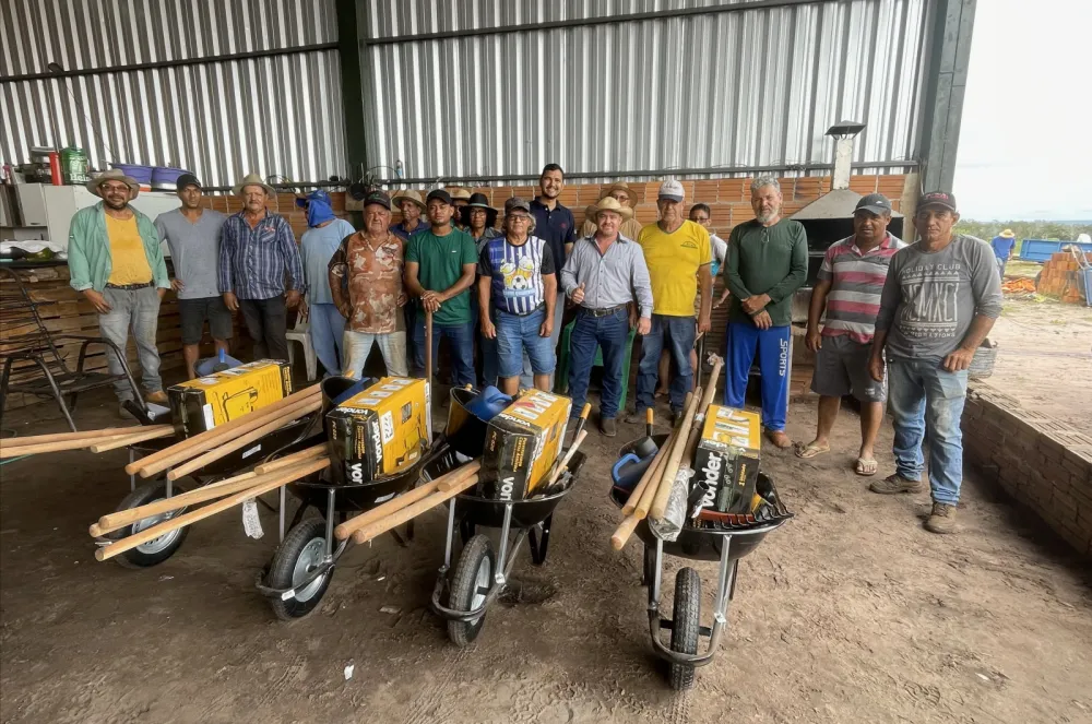 Sapezal recebe investimento de 100 mil para fortalecer a agricultura familiar na Gleba Cacoré